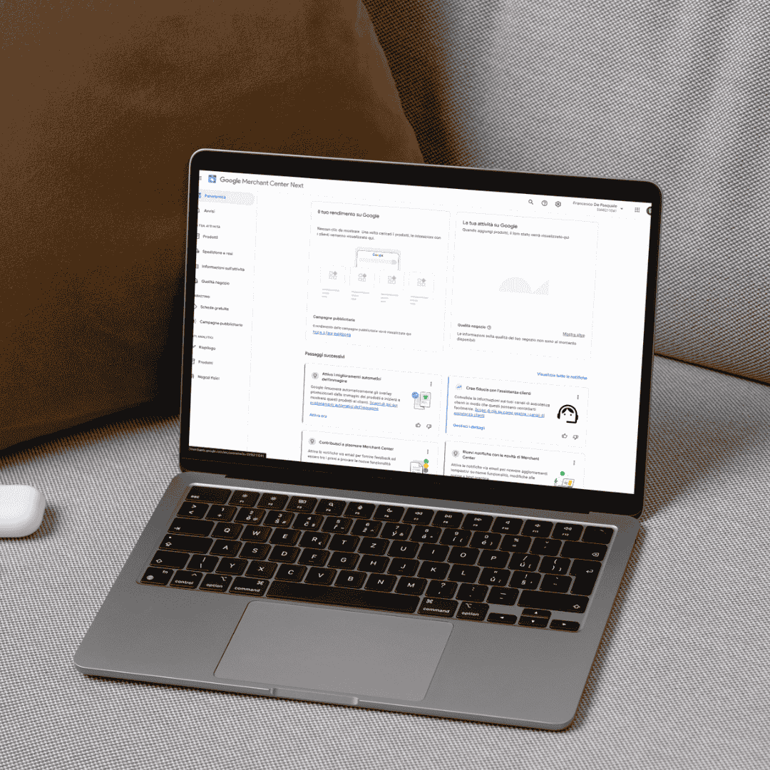Configurazione Google Merchant Center (Shopping)